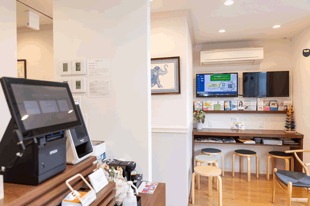 過ごしやすい待合室